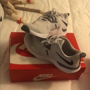 The shoes were a size too big.